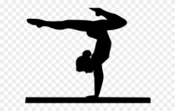 Gymnastics Clipart Shadow - Png Download (#1991863) - PinClipart