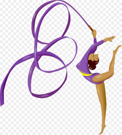 Circle Ribbon clipart - Gymnastics, Ribbon, Sports ...