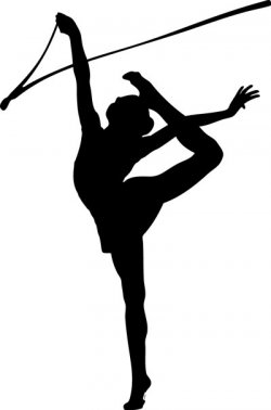 Gymnastics Clipart Black And White | Free download best ...