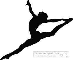 Gymnastics Clipart shadow 20 - 550 X 454 Free Clip Art stock ...