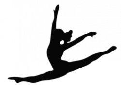 Gymnastics Clipart Silhouette SVG Picture | Cricut templates ...