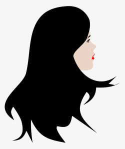 Stylist Clipart Back For Free Download - Long Hair Clipart ...