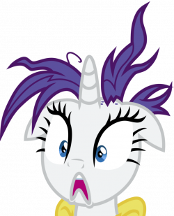 Rarity Bad Hair Day by Uponia on DeviantArt