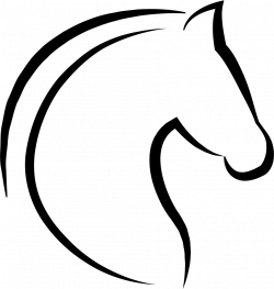 Horse Head With Hair Outline Svg Png Icon Free Download (#74649 ...