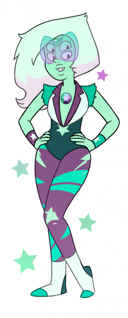 Who am I? I'm Fluorite, of course!” Drew this out mostly to practice ...