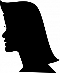 Woman Hair Shape From Side View Svg Png Icon Free Download (#30213 ...