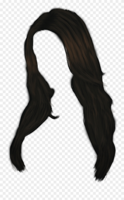 Hair Png File - Black Straight Hair Png Clipart (#34542 ...