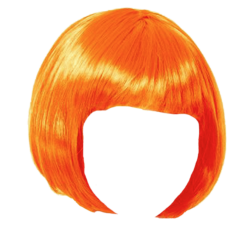 Wig Orange Bob transparent PNG - StickPNG