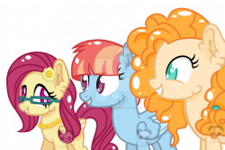 MLP - Mrs Shy, Windy and Buttercup by Lavender-Doodles on DeviantArt