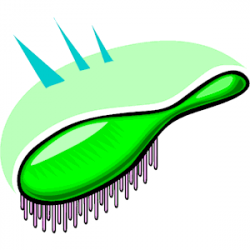 Hairbrush 10 clipart, cliparts of Hairbrush 10 free download ...