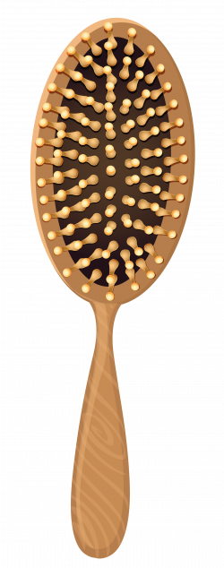 Wooden Hairbrush PNG Clipart Image | Gallery Yopriceville - High ...