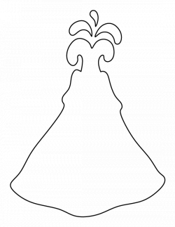 Volcano pattern. Use the printable outline for crafts, creating ...