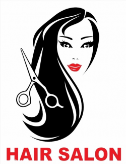 Hair Salon Icon With Woman Face poster | logo in 2019 ...