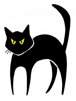 Clip Art Black Cat Halloween | typegoodies.me