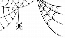 28+ Collection of Spider Web Halloween Clipart | High quality, free ...