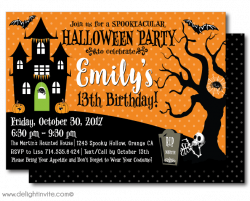 Party Invitations: Brilliant Halloween Party Invite Ideas Halloween ...