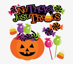 Snack Clipart Halloween - No Tricks Just Treats Clipart ...