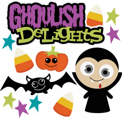 Ghoulish Delights SVG Scrapbook Collection halloween svg files for ...