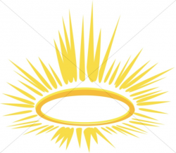 Glowing Halo | Religious Christmas Clipart