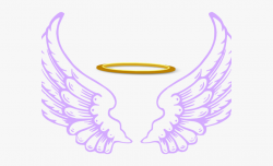Halo Png Cute - Angel Wings, Cliparts & Cartoons - Jing.fm