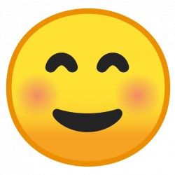 Smiling face Icon | Noto Emoji Smileys Iconset | Google