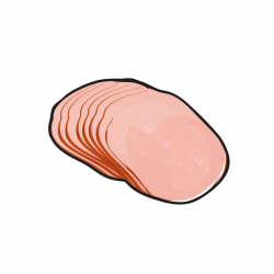 28+ Collection of Sliced Ham Clipart | High quality, free cliparts ...
