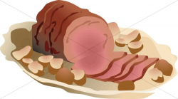 holiday ham | Church Food Clipart