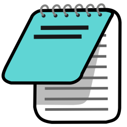 File:Icon-notepad.svg - Wikimedia Commons