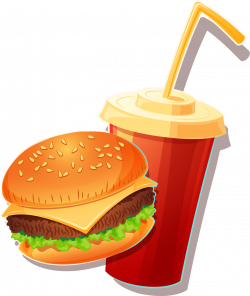 Hamburger Cheeseburger Fast food Veggie burger Junk food - Vector ...