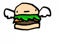 Flying Burger by BeanMelon on DeviantArt