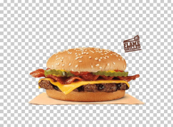 Burger King Double Cheeseburger Whopper Hamburger Bacon PNG ...