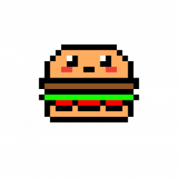 Minecraft Hamburger French fries Pixel art Drawing - pixel art 1184 ...