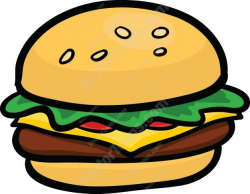 Hamburger with cheese, lettuce and tomato #bun #burger ...
