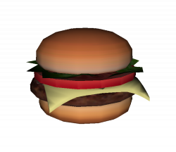 GameCube - Mario Party 4 - Wario's Hamburger - The Models Resource