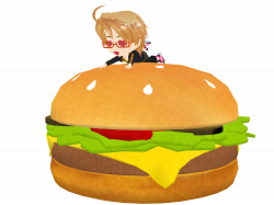 Chibi! America ~ B I G burger by IggyAlfi2319 on DeviantArt