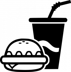 Hamburger Burguer Soda Paper Cup Svg Png Icon Free Download (#479142 ...