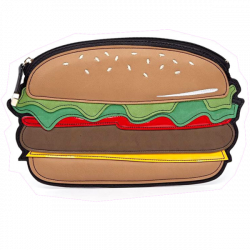 Hamburger Shaped Clutch | BagMeBaby