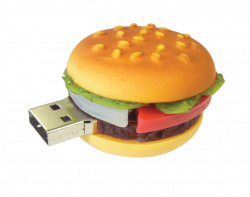 Hamburger USB Stick transparent PNG - StickPNG