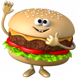 Hamburger Veggie burger Fast food Hot dog Clip art - fat chef 600 ...
