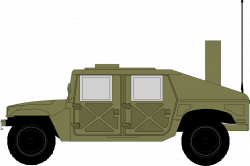Jeep Hammer Military Green PNG Image - Picpng
