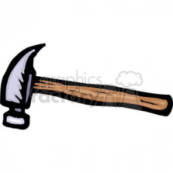 hammer clipart. Royalty-free clipart # 384950
