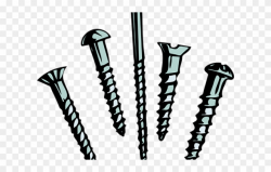Hammer Clipart Nail Screw - Png Download (#2644032) - PinClipart