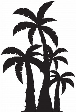Palm Trees Silhouette at GetDrawings.com | Free for personal use ...