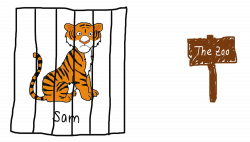 28+ Collection of Tiger In Cage Clipart | High quality, free ...