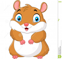 Cute Hamster Cartoon Stock Vector - Image: 76553179 | oh ...