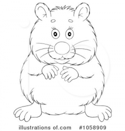 Hamster Clipart #1058909 - Illustration by Alex Bannykh