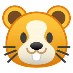 Hamster face Icon | Noto Emoji Animals Nature Iconset | Google