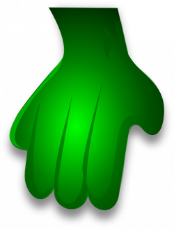 Green Monster Hand 2 Clipart | i2Clipart - Royalty Free Public ...