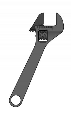 File:Adjustable wrench.svg - Wikimedia Commons