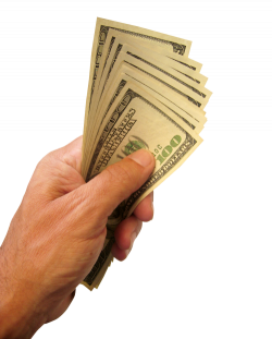 Hand Holding US Dollars Money PNG Transparent Image - PngPix